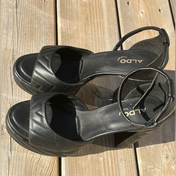 Aldo Milena Quilted heels in size 8.5 US - Picture 2 of 5